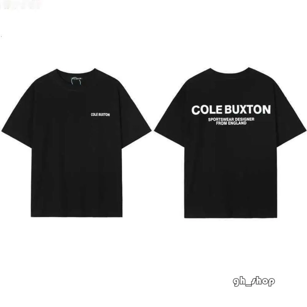 2024 Herren T-Shirts Designer Sommer Cole Buxton Streetwear Brief Gedruckt Lässige Mode Kurzarm Männer Frauen Rundhals T-shirt Europäische Größe S-2XL 5678