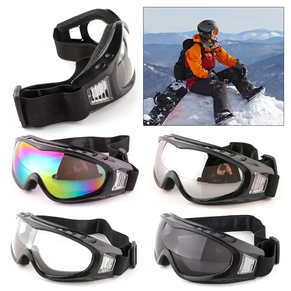 Eyewear New Lens Frame Outdoor Sports Dustproof Snowboard Kid Eyewear Glasses Moto Cycling Children Ski Goggles