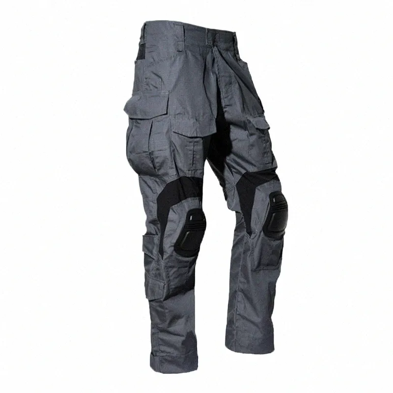 DHgate Tactical Camouflage Army Cargo Work Pants Multi Pocket Combat Uniform for Paintball Airsoft and Outdoor Activities with Knee Pads Apparel
