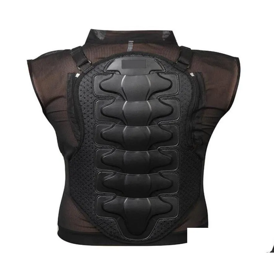 Armure de moto Veste de moto Protection du corps Ski Colonne vertébrale Dos Protecteur Équipement de protection pour dame et homme 2140670 Drop Delivery A Ot6Xb