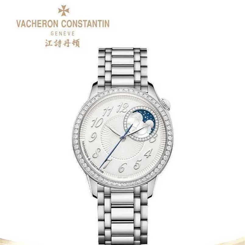 ZF Factory vacherinsconstantinns Overseas Swiss Watch Herren Ellis Female0VIHMen Edelstahlarmband mit Saphirspiegel