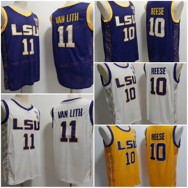 Angel Reese LSU Tigers Basketball Jerseys Mens Womens Hailey Van Lith LSU Jersey