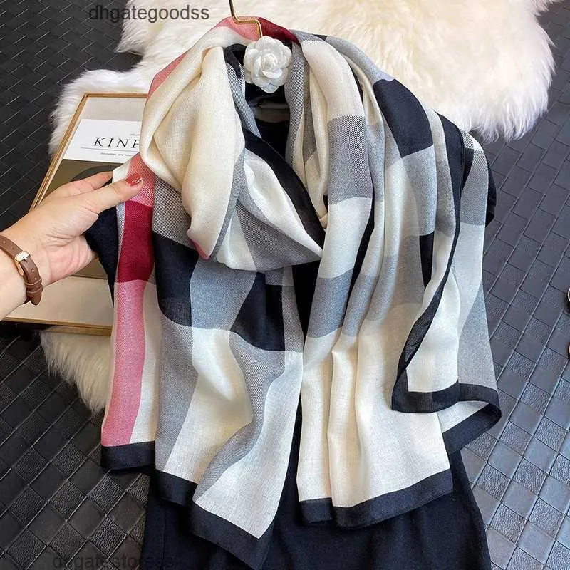 패션 스카프 랩 유럽 및 미국 고급 멀티 컬러 여성 가을/겨울 스카프 스카프 스카프 숄 크기 90*180cm