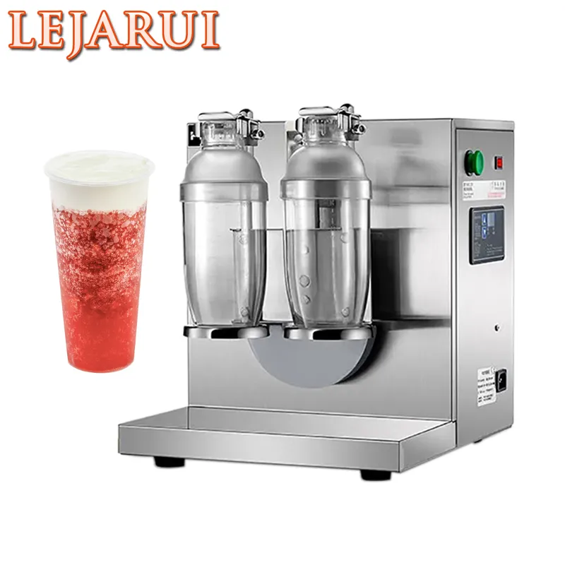 110 V 220 V Boba thé Shaker bulle thé Shaker Double tasses Shaker Machine lait bulle thé secouant Machine