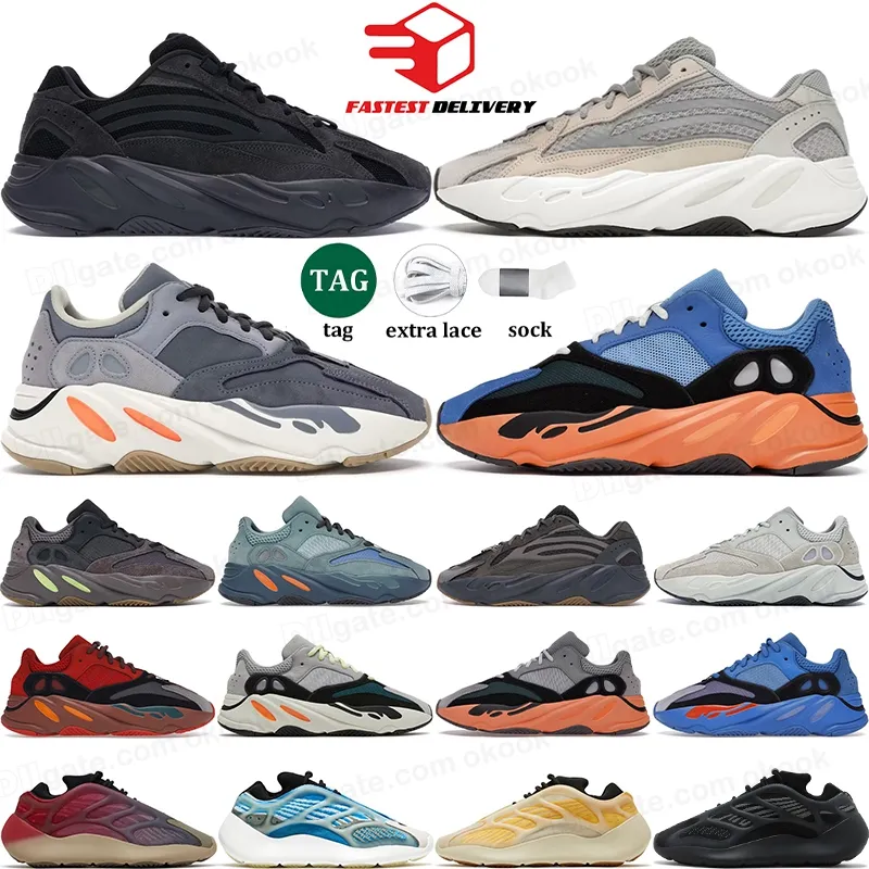 Mens Womens Running Shoes V1 V3 MNVN Oversized Sneakers Hi-Res Red Rubber Faded Azure Fade Carbon Wave Runner Arzareth Kyanite Clay Brown Azael Vanta Sports