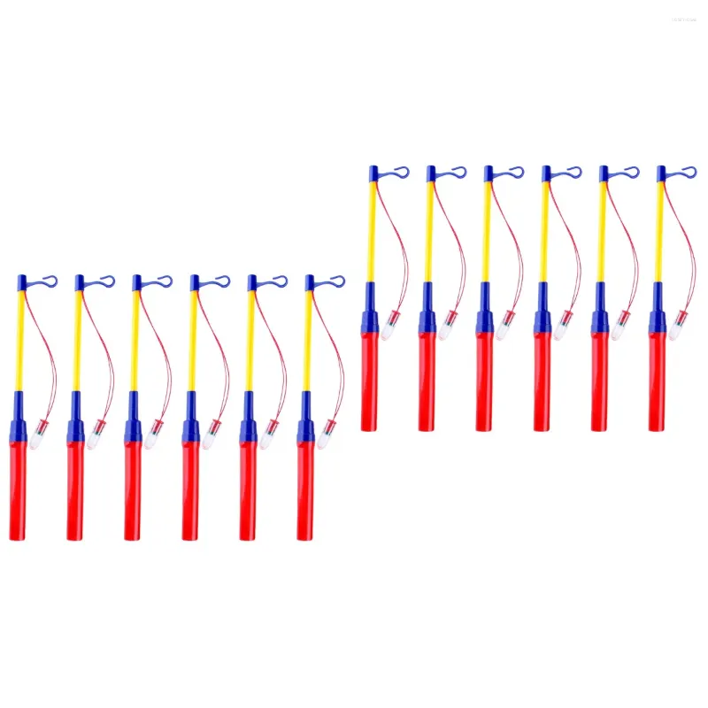 Kandelaars 12 STUKS Glow Sticks voor kinderen LED-lantaarn Staaflantaarns Pole Kinderballonverlichting