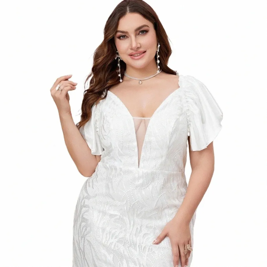 princess polly baby blue dress plus size formal dress short main image 1
