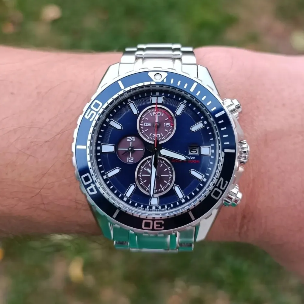 Original Citizens Luxury Mens Watch Promaster Dive Chronograph Designer Relógios Relógio de Alta Qualidade para Homens Montre De Luxe Dhgate Novo