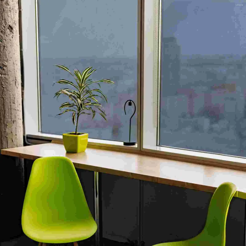 Window Stickers Stick Privacy Reflective Mirror Film Glass Sticker Frosted Black PET Composite Anti-uv