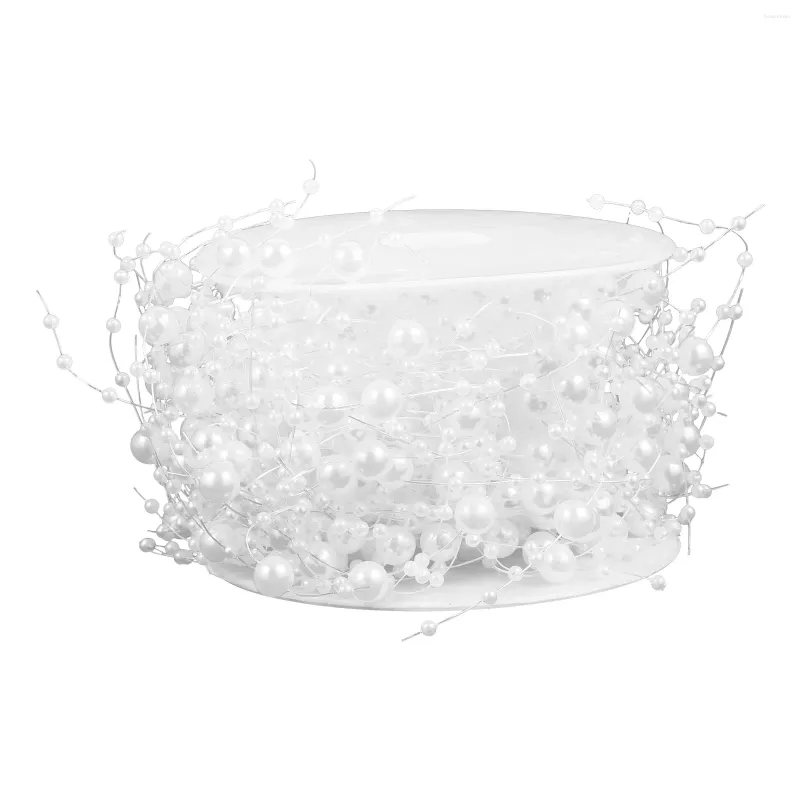 Vasi Vaso Catena di perle Ghirlanda Perle galleggianti Decorazione Riempitivo perline per fili di plastica Sposa