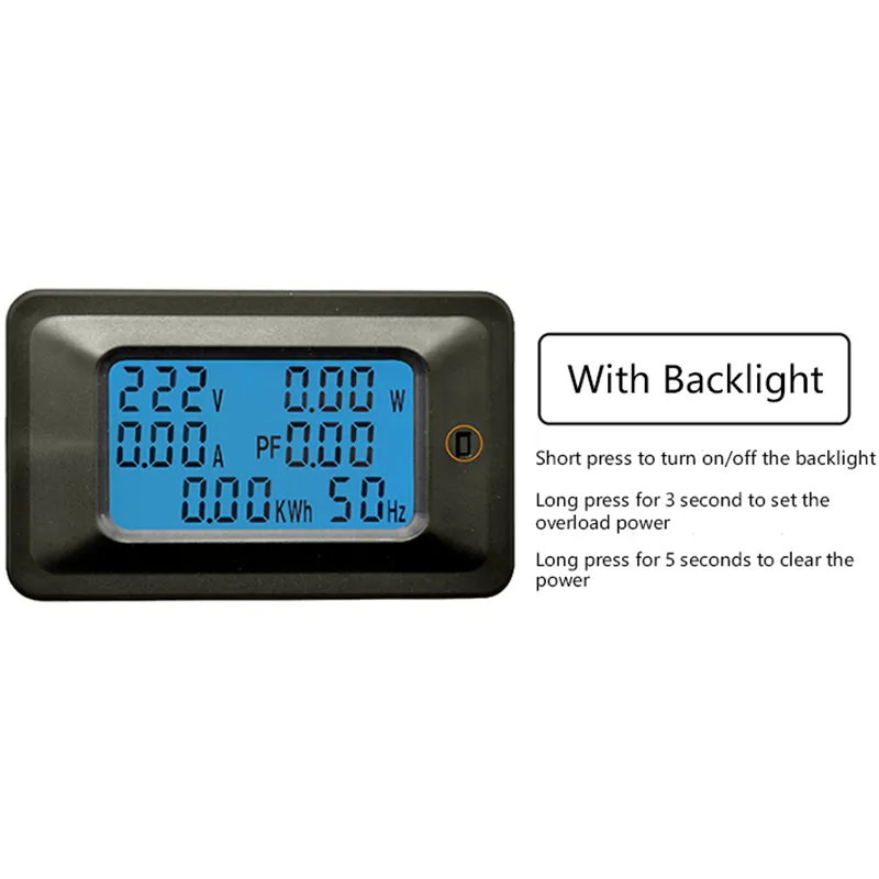 KNACRO AC Volteter Aeter Digital Ultieter Voltage Apere Eter - View #10