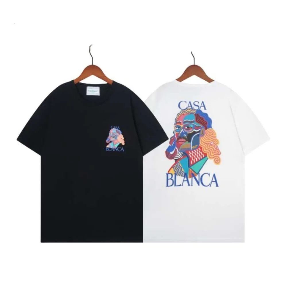 T-shirt Casablancas Projektowanie Oryginalna jakość Mens T-koszulka Moda Letnie krótkie rękawy TEES 100% bawełniane luksusowe koszule rozmiar s-xxl