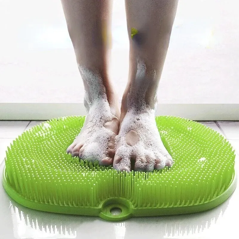 Wielofunkcyjne mycie stóp i wcieranie deski leniwych ludzi, którzy szczotkują swoje przecieranie kąpieli, pocierać plecy jako magiczne narzędzie 240312