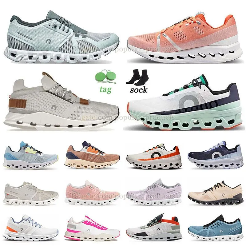 2024 neue og Cloud X3 Laufschuhe Cloudmonster Clouds Cloudrunner Cloudsurfer Cloudswift Lila Damen Cloudstratus Tennis Nova Schwarz 5 x 3 Hot Pink Weiße Turnschuhe