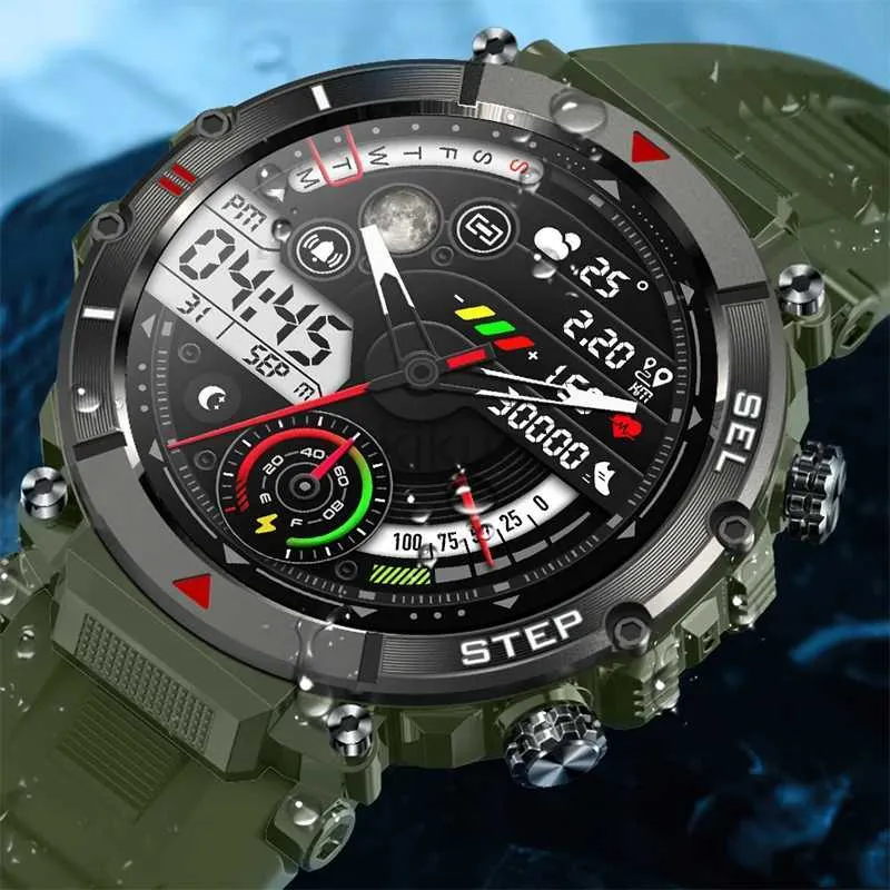 Наручные часы 100+ Спортивные мужские умные часы Bluetooth с вызовом Водонепроницаемые умные часы с аккумулятором 360 мАч Фитнес-часы для женщин Xiaomi Huawei IOS 2023 24329