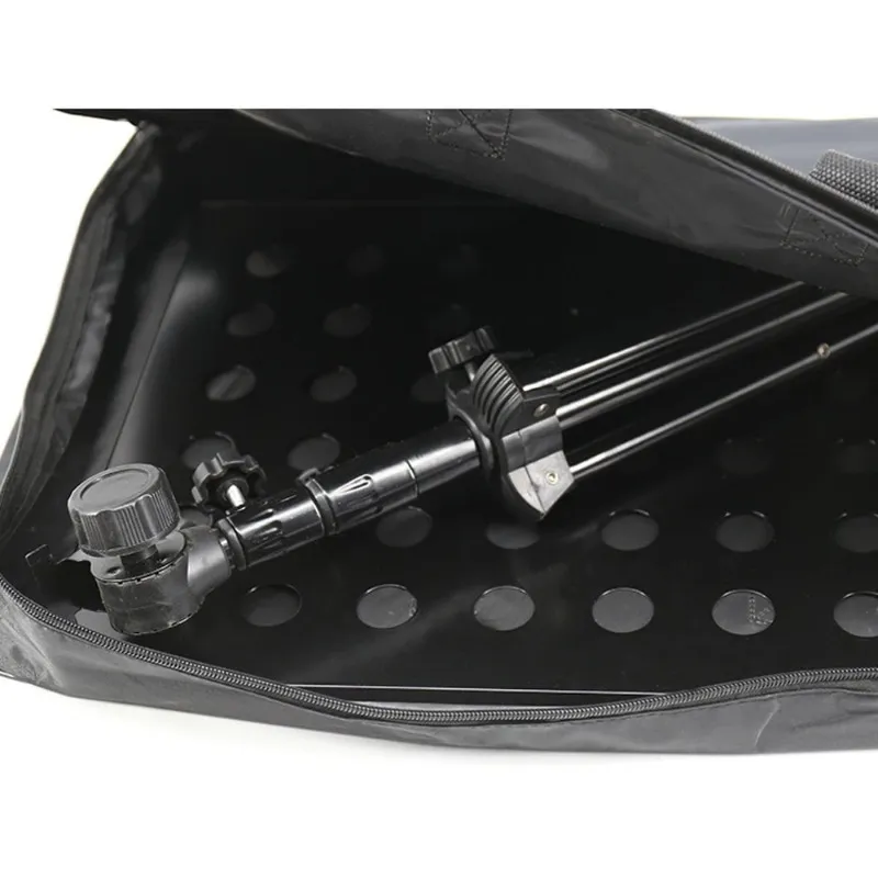2024 Bolsa de suporte dobrável Bolsa de alumínio à prova d'água Oxford Tripod Stand Case Instrumentos musicais que transportam sacolas - para suporte de folha dobrável