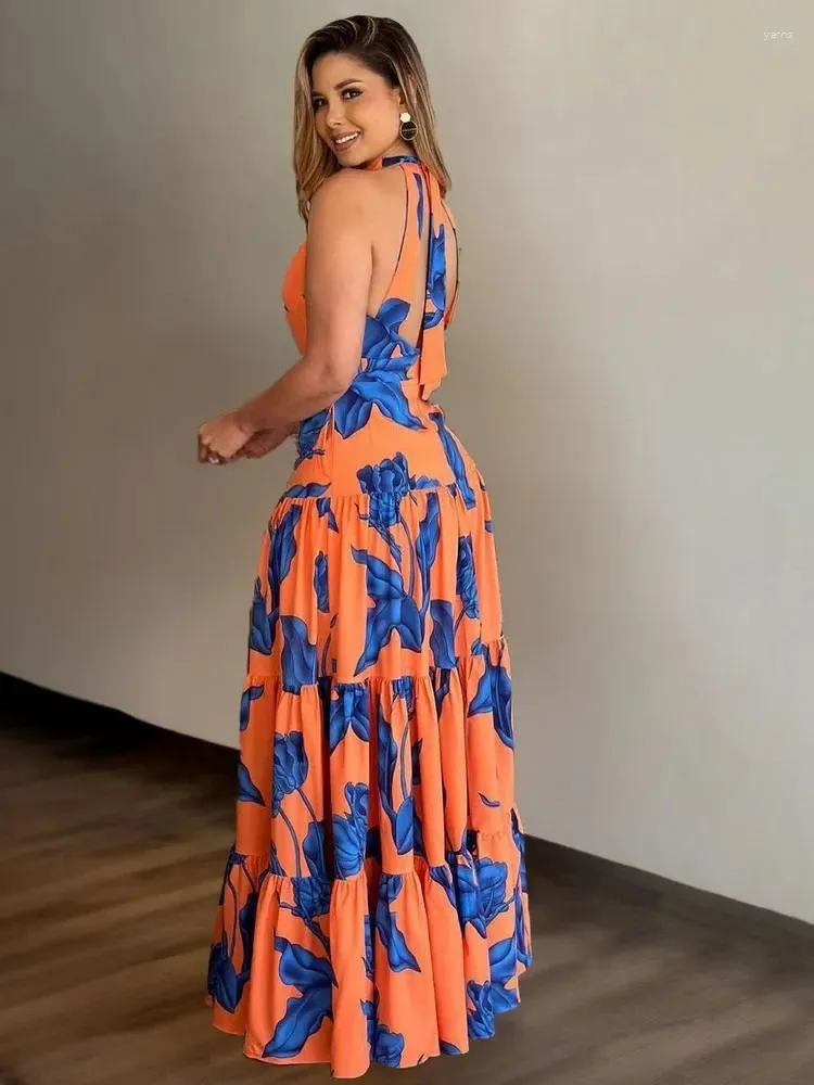 fallen leaves maxi dress Fallen Leaves Dress – Stelly