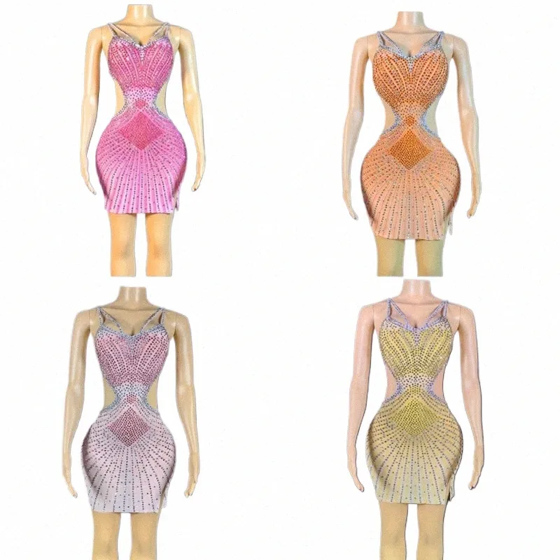Sexy Rhinestone Festival Outfit - Womens Party Dress, Translucent Birthday  Costume, Clubwear Evening Dress - Available in ! from Dhgate Two Piece Dress  - price 74.81