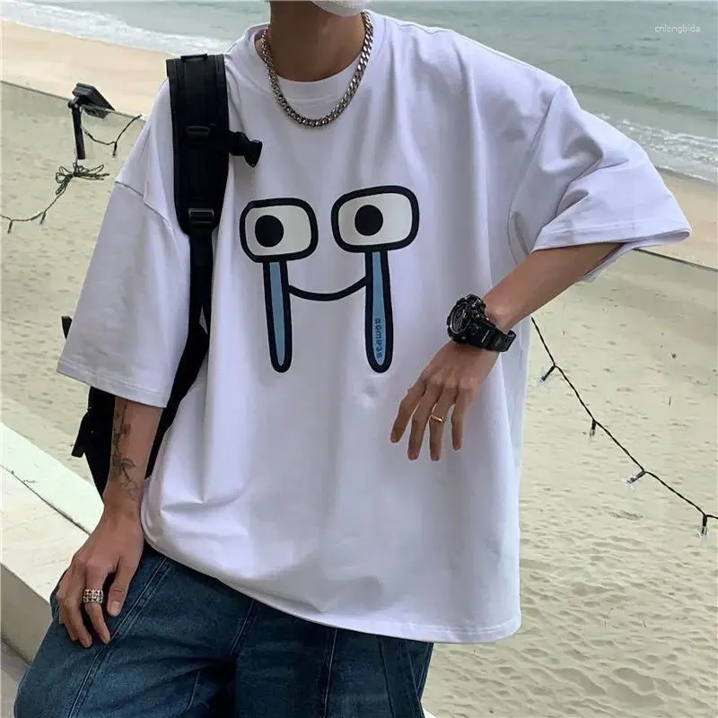 Camisetas femininas tendência solta verão normcore roupas o-pescoço senhoras topos estilo jovem manga curta pullovers impressão camisetas de grandes dimensões