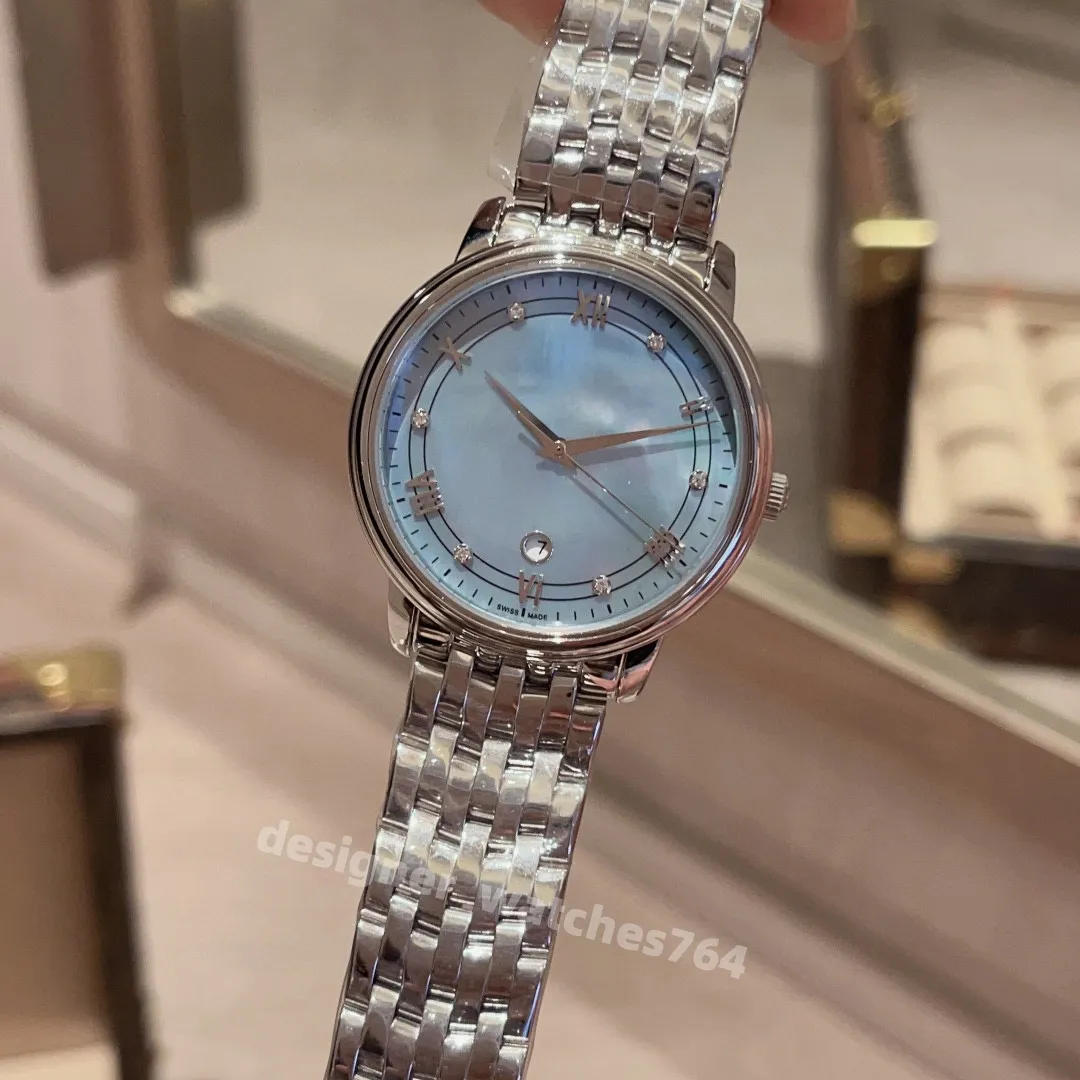 Alta qualidade Dayjust Watch Week Calendário Relógio Senhoras Assista Designer Relógio Automático Assista Men Designer Ladies Assista Silver White Classic Watch Quartz Watch 39/27mm