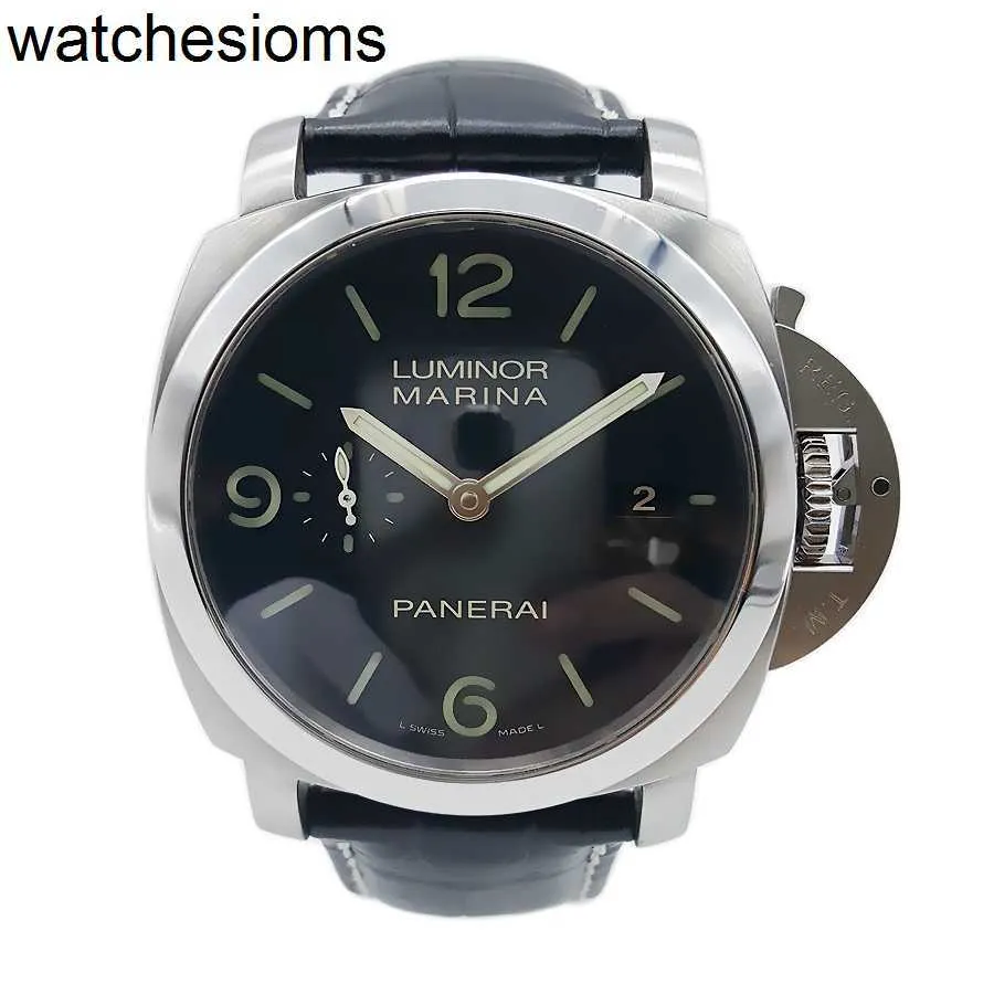 豪華なデザイナー腕時計を見るブラックシリーズPAM00312オートマチックメカニカルメンフルステンレス