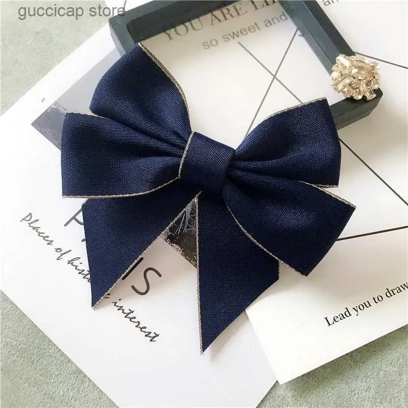 Bow Ties Hand-made Bow Tie Korean Womens Daily Shirts College Style Students Career Uniform Business Ribbon Bowtie Gifts High-quality Y240329
