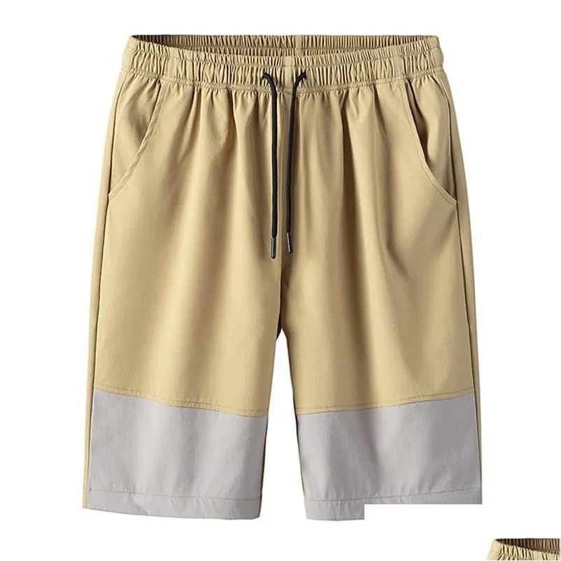 Männer Shorts Herren Sommer Strand Elastische Taille Hosen Lässige Kurze Männliche Atmungsaktive Board Homme Jogger Drop Lieferung Bekleidung Kleidung Dhpgj