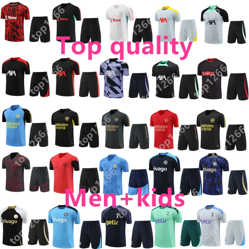 23 24 25 NENliverpo olfc survêtements de football costume de formation de football train DARWIN Luis Arnold MAC ALLISTER tuta kit hommes et enfants survetement