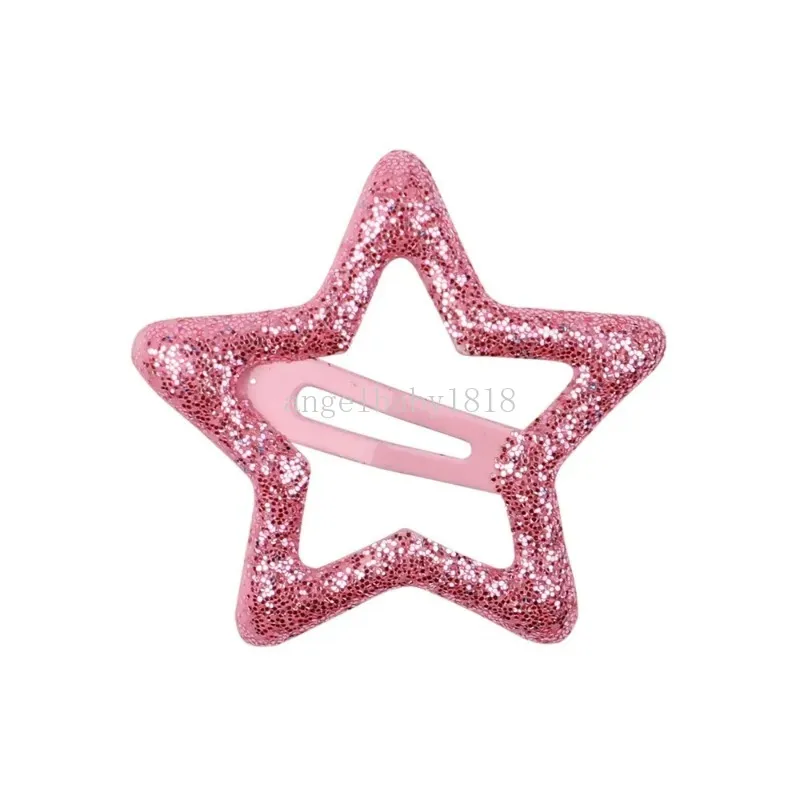 Baby Girls BB Barrettes Clips Star Hairpins Infant Toddler Candy Color Hairdprips Hair Clip Clip Kids Hair Associory 35 Solid Colors