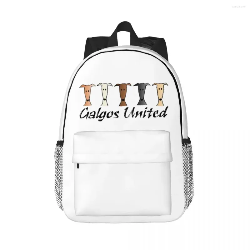 Sac à dos Galgos United Greyhound sacs à dos adolescent Bookbag mode enfants sacs d'école ordinateur portable sac à dos sac à bandoulière grande capacité