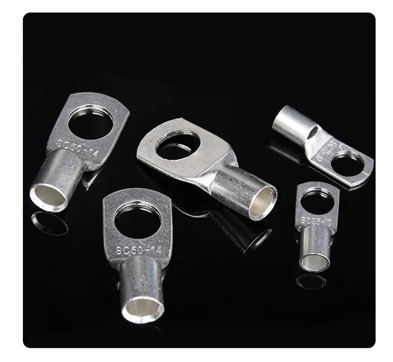 Sc6 Price 100/SC Type Wire Nose Terminal Cable Lugs SC6 SC10 SC16 SC25 Bare ...