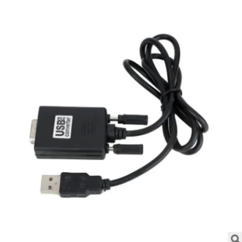 Новый 2024 USB от 2,0 до RS232 Serial DB9 9 -контактный кабель мужского преобразователя Черный 0,8 м 1 Адаптер порта для переключателей маршрутизаторов Cisco