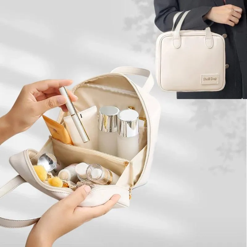 Borse portaoggetti Elementi essenziali da viaggio Make Up Organizer Custodia per trucco Borsa per cosmetici Sac Cosmetiquera Para Trousse Neceser Maquillaje