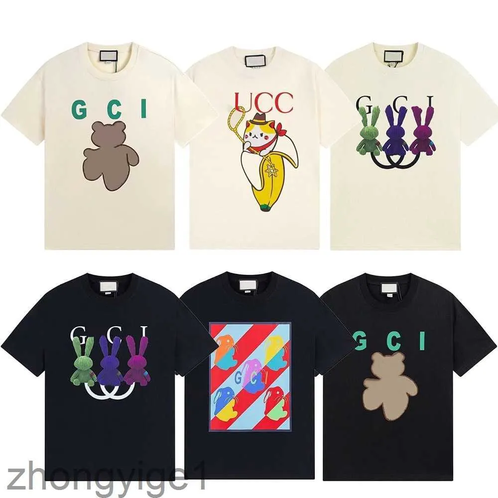 Haikyuu Mens T-shirts Luxurys Women Designer T Shirts tryckt kort sommarmode Casual med brevdesigners T-shirt Big Size S-5XL