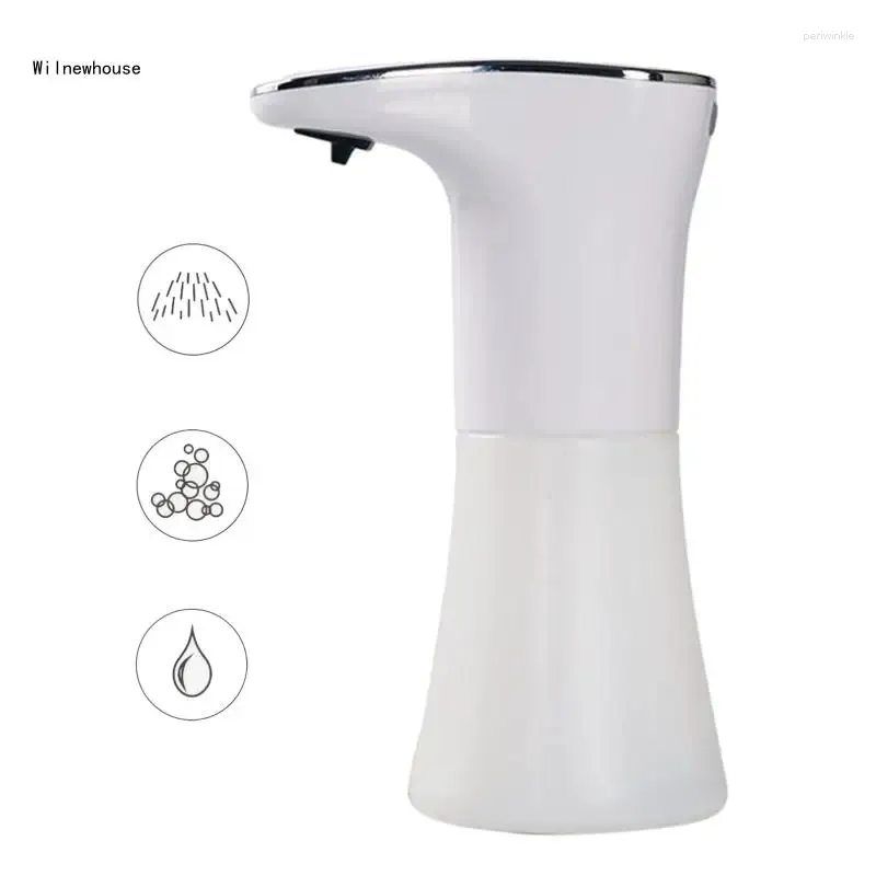 Distributeur de savon liquide automatique de 350ml, désinfectant pour les mains sans contact, conteneur de shampoing, livraison directe