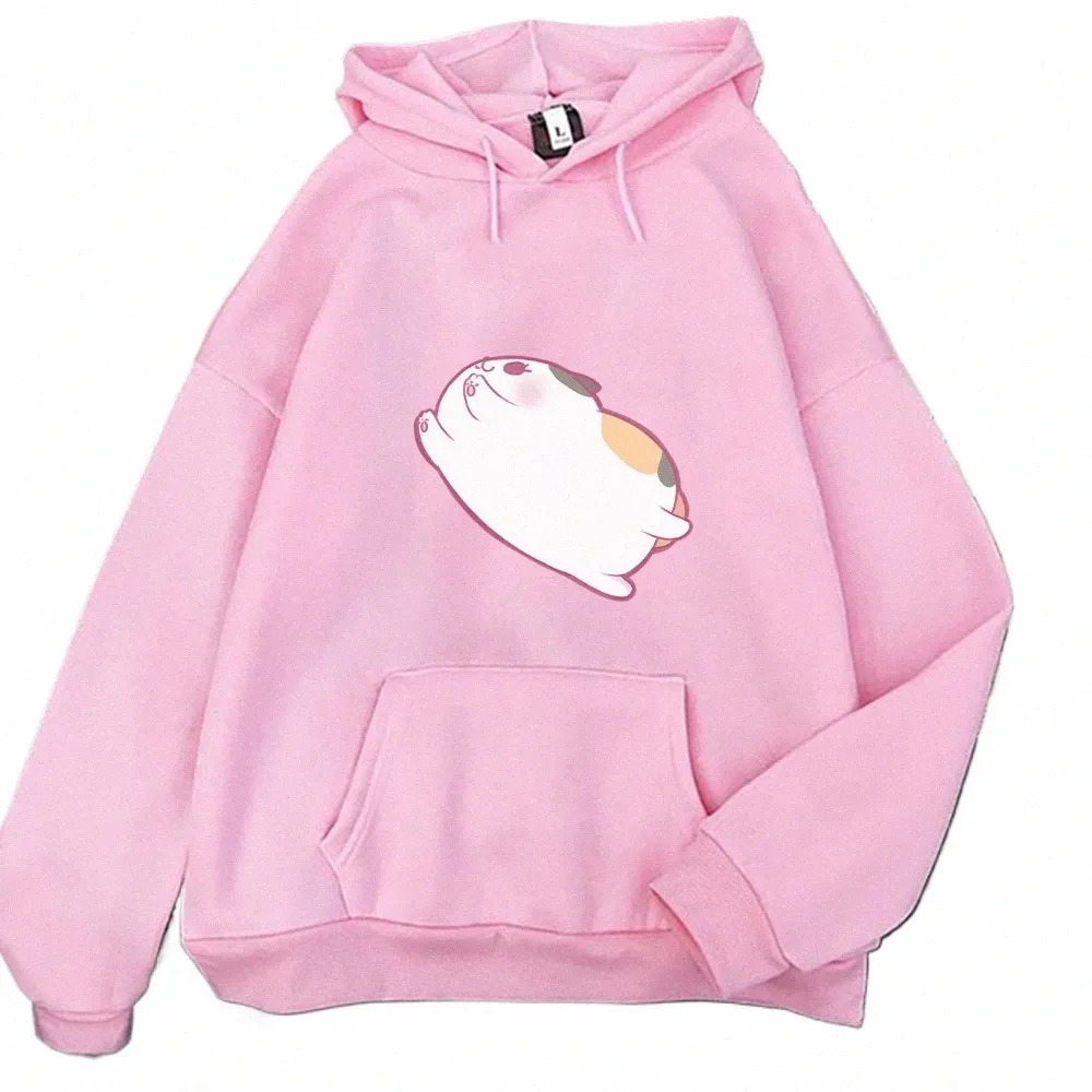 Kawaii Anime Cat Hoodie Final Fantasy XIV Style, Plus Size Women's  Pullover Sweatshirt, Casual Streetwear, Cute Cartoon Design