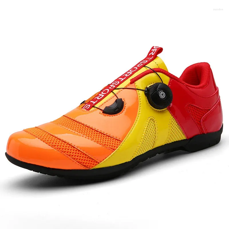 Cycling Shoes Road Bike Men Cleat Sneakers Women Waterproof -absorbing Zapatillas Ciclismo Mtb