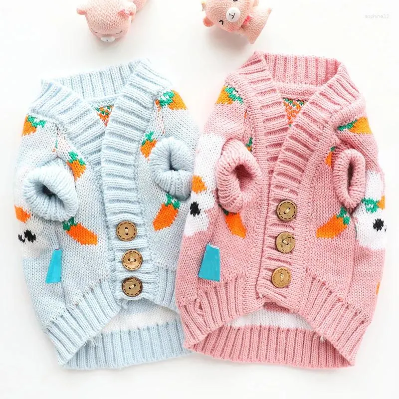 Dog Apparel Clothes Autumn And Winter Cat Princess Sweater Wholesale Cardigan Cute Small Pet