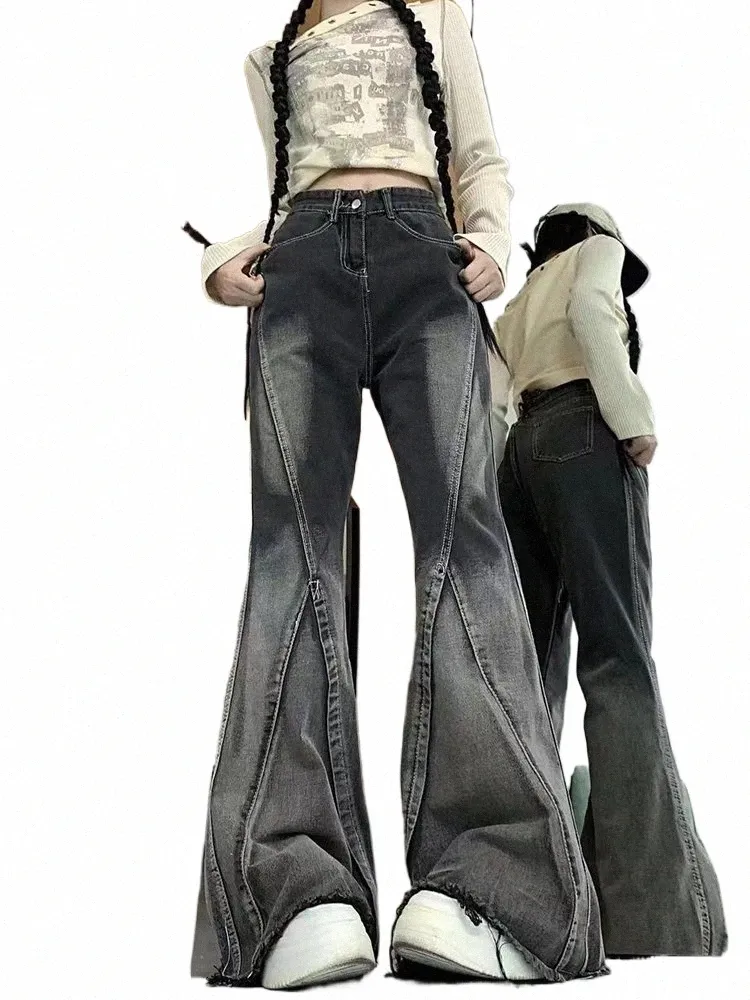 パンツ Levi's 908 flare denim pants gimmick y2k Vtg 90s Y2K Flare Bell Bottom Jeans (28x29) Skater Grunge