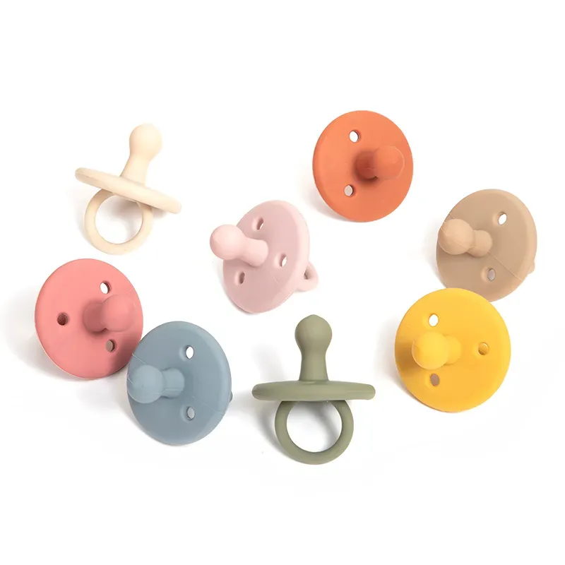 Silicone Soother BPA Free Food Grade Infant Pacifier Newborn Baby Dummy Soft Nipple Nursing Accessories