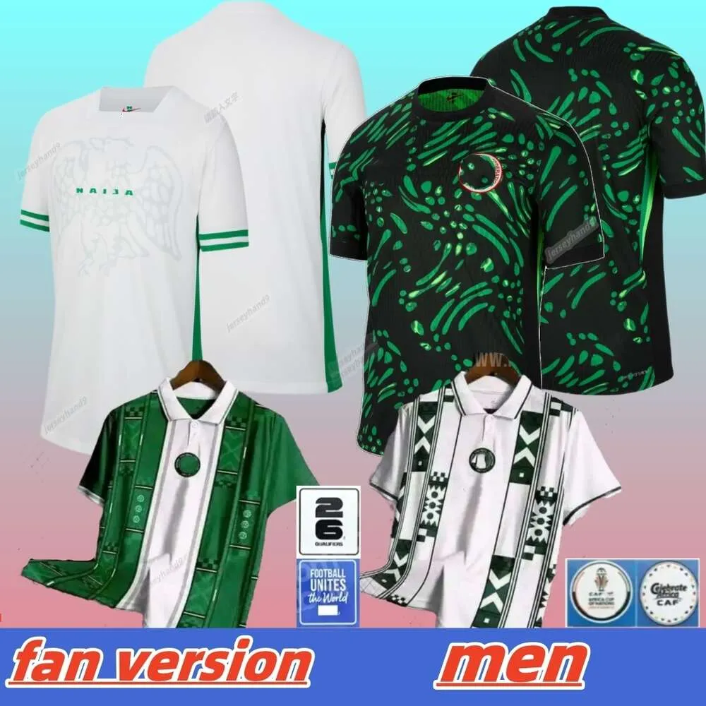 Nijerias Futbol Forması 2024 Yeni 2025 Takım 24 25 Futbol Gömlek Erkek Çocuk Kiti Tam Set Evde Erkekler Yeşil 2026 Dünya Kupası Yağmur Ormanı Ndidi T.Moffi Lookman Chukwueze
