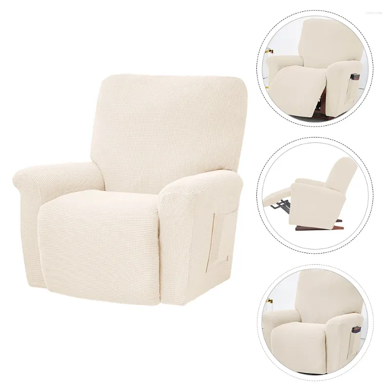 Stoelbedekkingen Recliner Universal Cover Fauteuil For Home Elastic White Seat Furniture Individueel