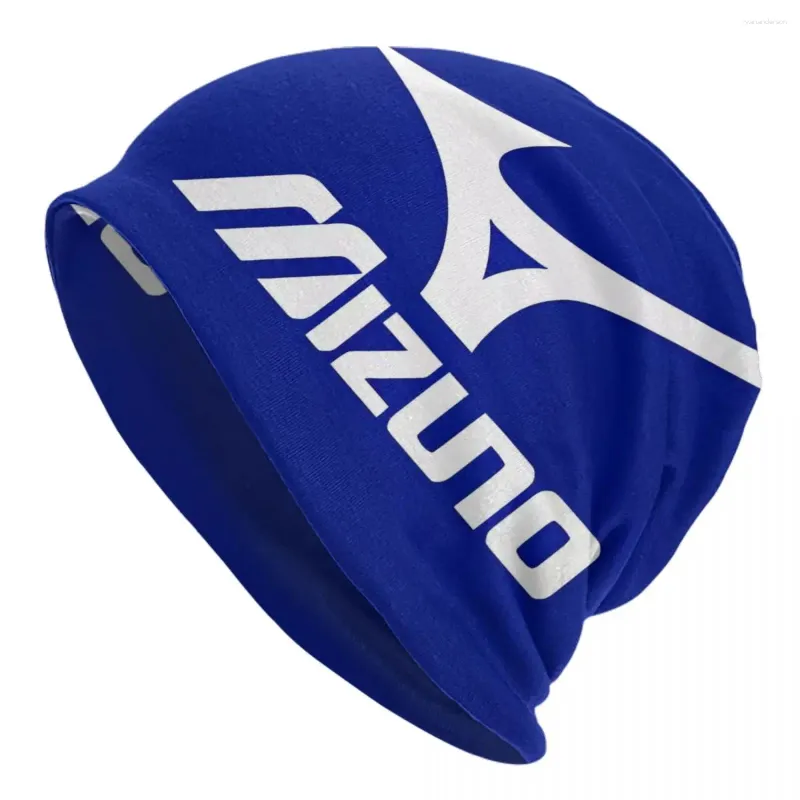 Baretten Blauw Logo Motorkap Hoeden Famous Company Muts Aangepaste Skullies Mutsen Lente Trendy Vrouwelijke Mannelijke Outdoor Sport Head Wrap Caps