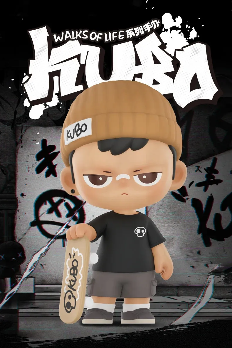 Popmart Kubo Walks of Life Series Blind Box - Cute Anime Figure