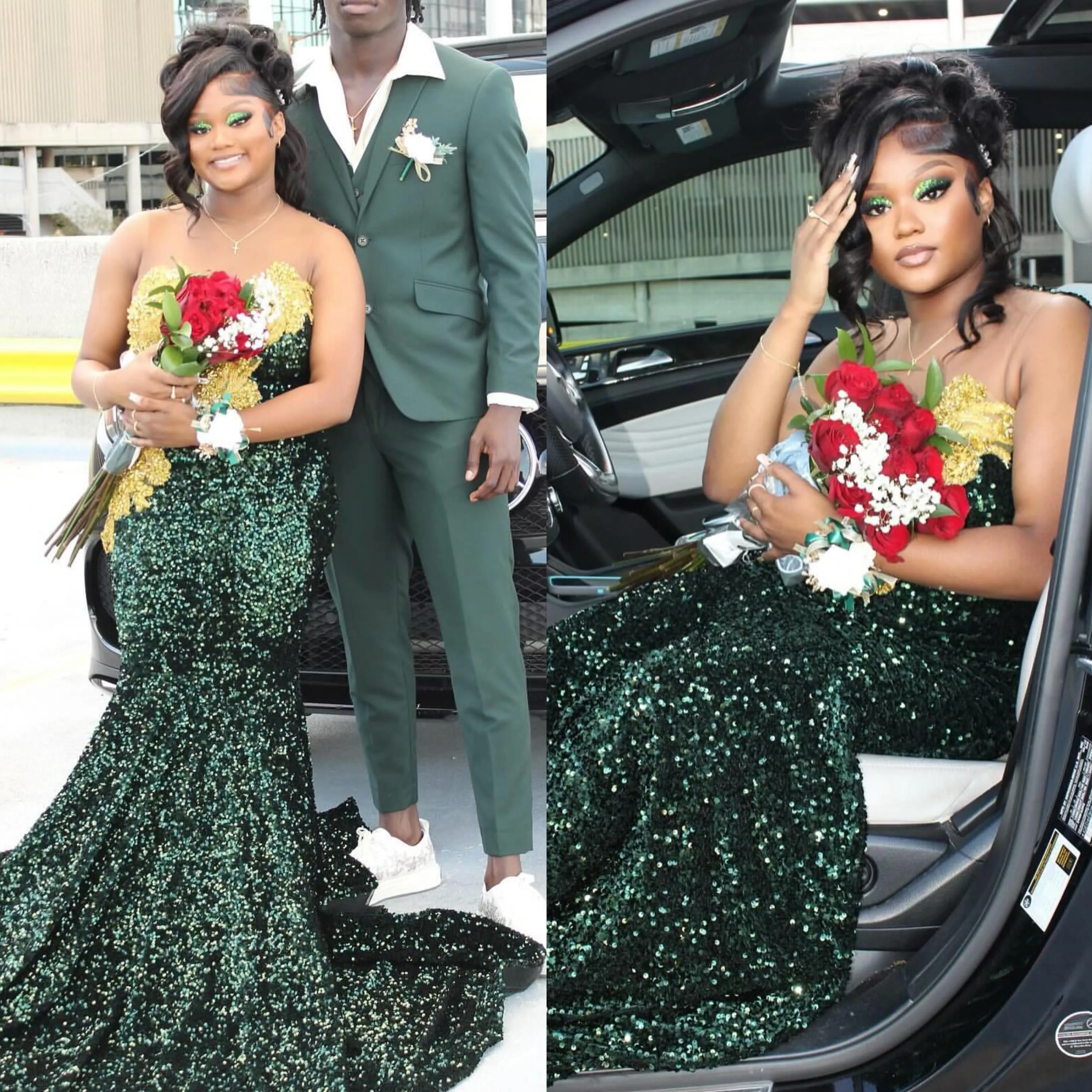 glitter prom dress fabric AMARRA 89161