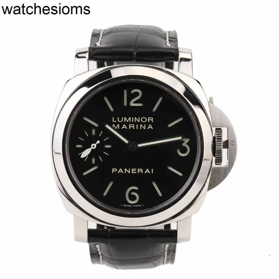腕時計パンラスラグジュアリーメカニカルウォッチPAM 00111自動メンズ防水フルステンレス鋼高品質