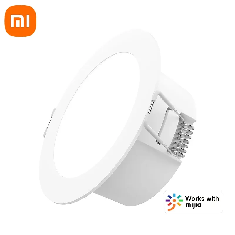 Control Xiaomi Mijia LED Downlight BluetoothMesh Version 4W 300lm Color Temperature Adjustable for Mi Smart Home APP Controlled