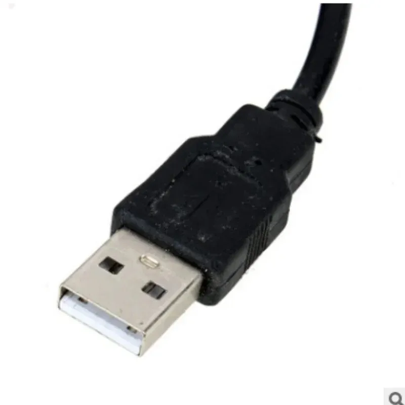 Ny 2024 USB 2.0 till Rs232 Seriell DB9 9 -stift Male Converter Cable Black 0,8m 1 Portadapter för Cisco -routrar Switches Telescope