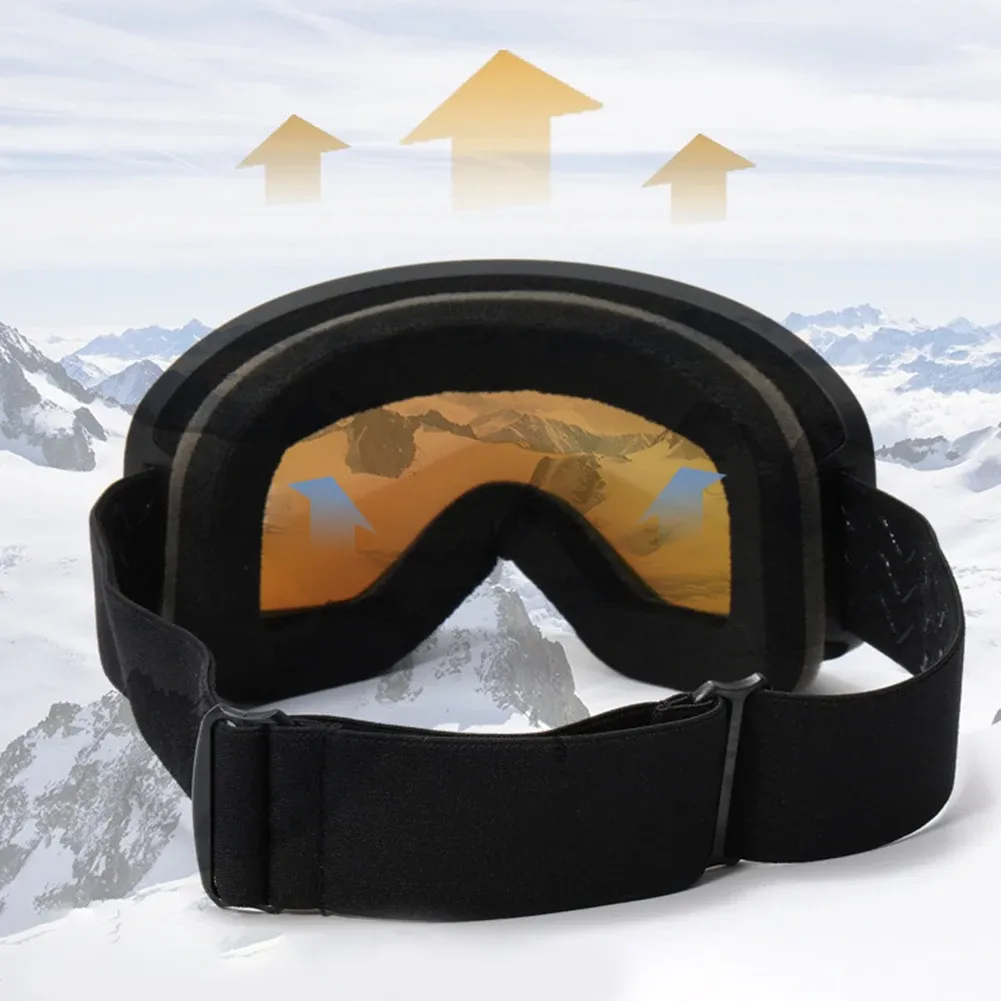 Goggles Winter Snow Sports Goggles Ski Goggles Windproect Ski Snowboard Goggles Antifog Ski Glass för utomhussport snowboardskidåkning