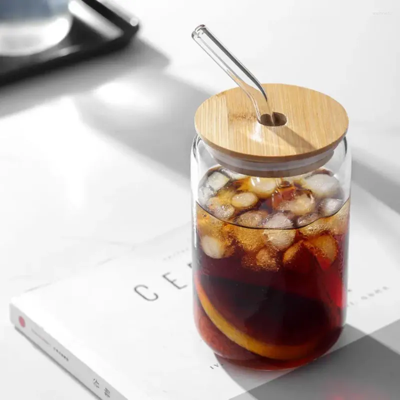 Wijnglazen Tumbler Cup verzegeld Well Glass Brede Mond Multifunctionele Burr Gratis whisky Iced Coffee Mok